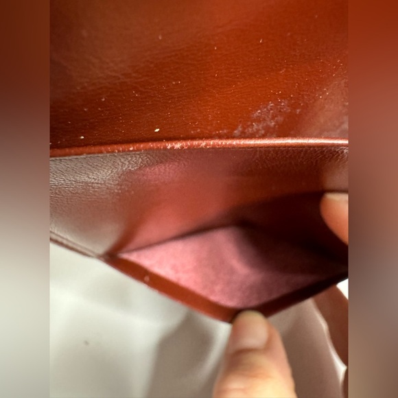 Cartier Bordeaux Vintage Bifold Leather Long Wallet - Picture 11 of 15